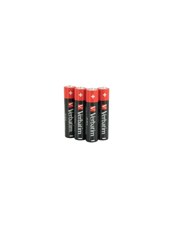 Verbatim Batterij - 4 x AAA / LR03 - Alkaline
