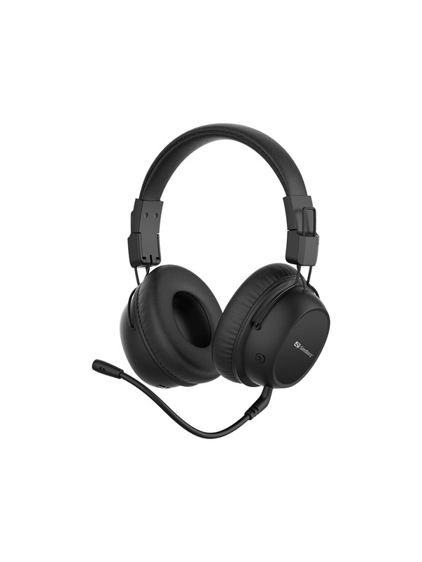 Sandberg - 126-36 - Gaming Headset - Draadloos - USB Type-C - Bluetooth - Zwart