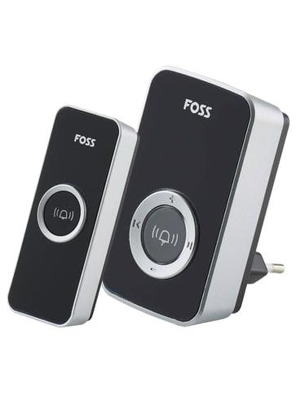 Foss Europe Trend door bell design Zwart plug in