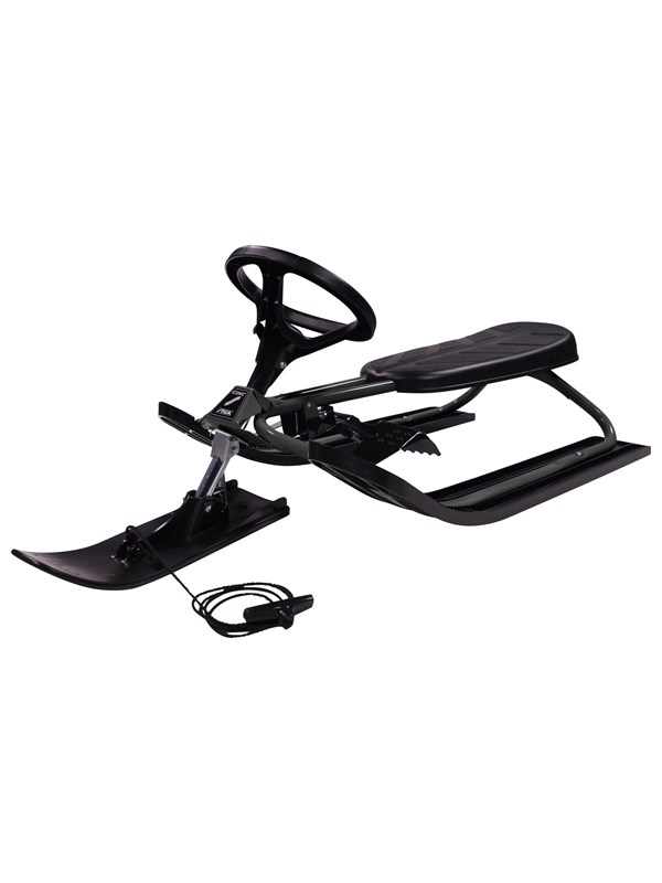 Stiga Snowracer ICONIC Steering Sledge (Grey/Black)