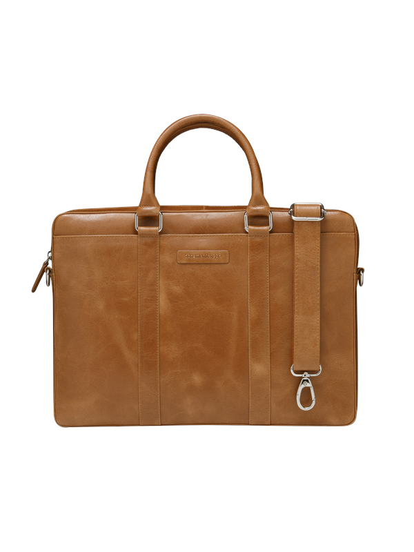 dbramante1928, 15” Laptoptas Nordborg Collection 2e generatie, Lichtbruin