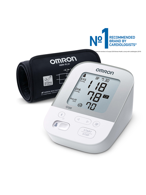 Omron Blood pressure monitor X4 - Slimme bloeddrukmeter