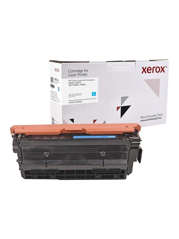 Xerox Everyday - Cyaan Toner - (alternative for: HP 655A HP CF451A)