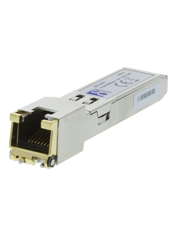 Deltaco SFP 1000Base-T RJ45 Cat5 100m