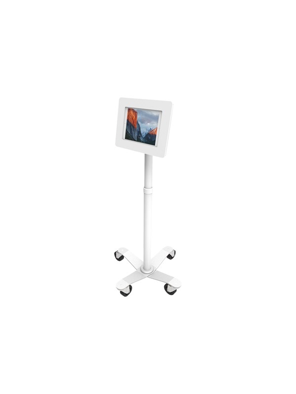 Compulocks Rolling VESA Medical Floor Stand White - Max - recommended for