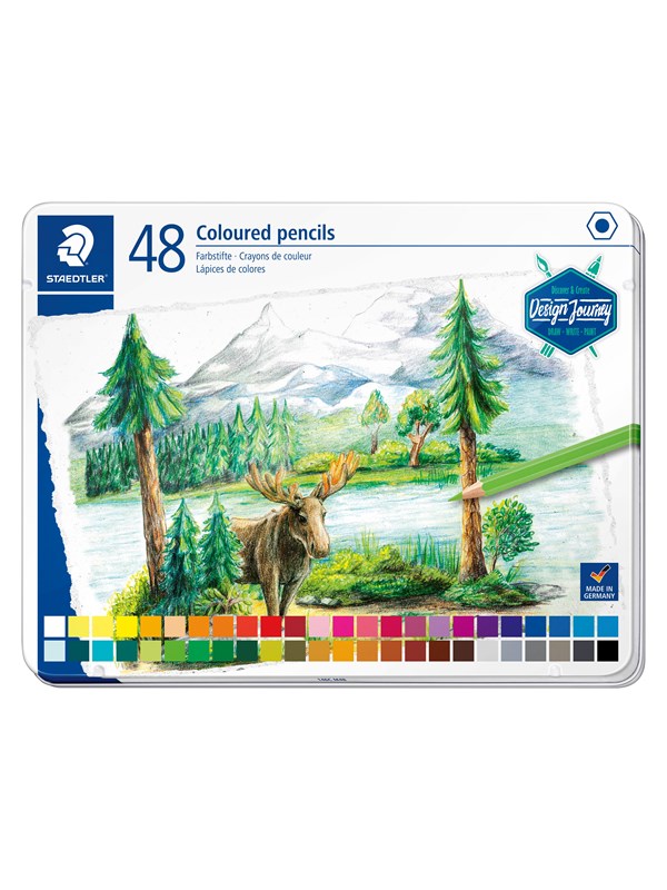 Staedtler Coloured pencil 48pcs 100% PEFC