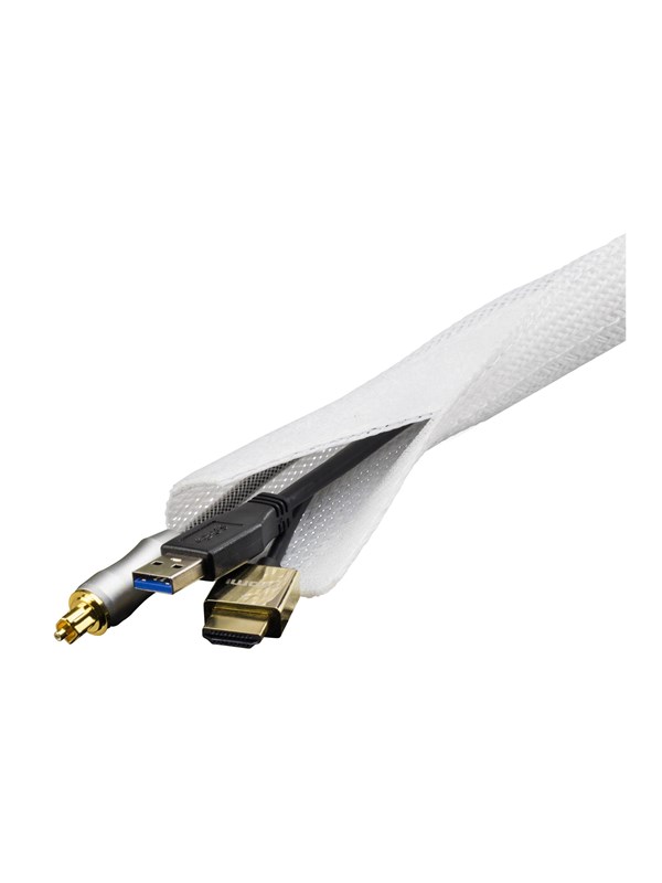 Deltaco Cable Sorting Stocking 3 m White