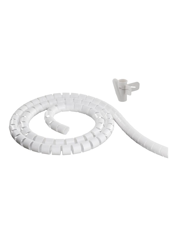Deltaco Nylon cable shields 10m Wit