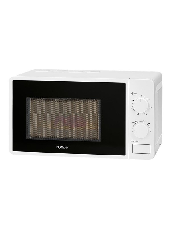 Bomann MW 6014 CB - microwave oven - freestanding - Wit