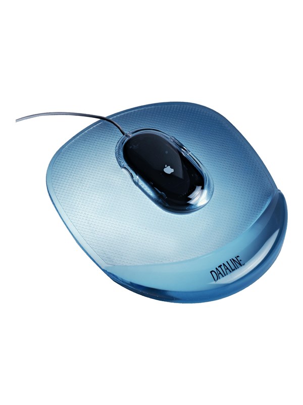 Esselte Mouse Pad - Crystal Gel Transparent Blue