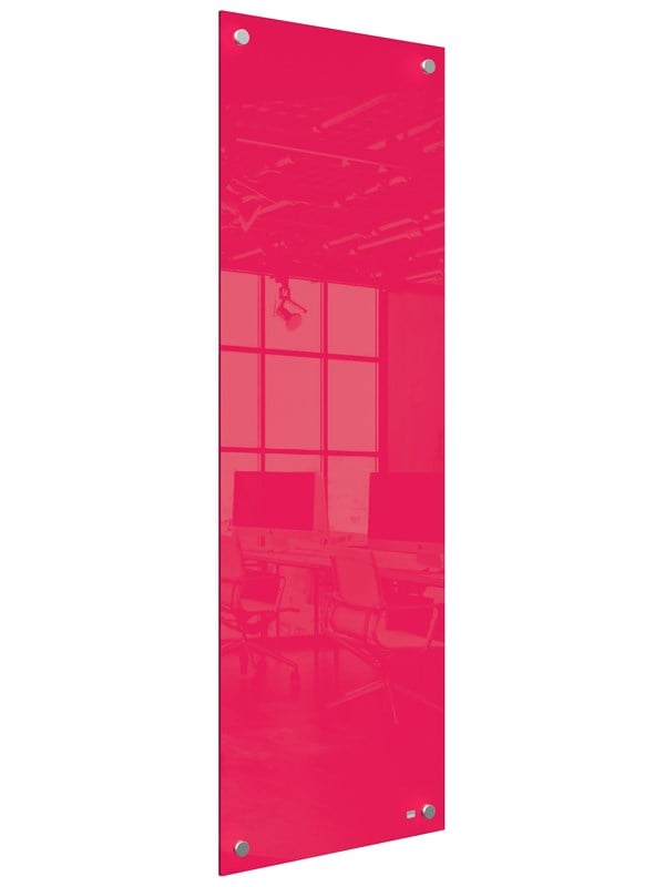 Nobo Smal Glaspaneel 300x900mm Rood