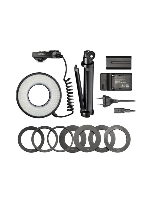 Walimex Pro Macro LED Ring Light DSR 232 Kit