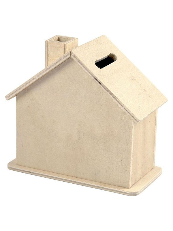 Creativ Company Houten spaarpot huis