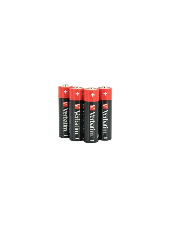 Verbatim Batterij - 4 x AA / LR6 - Alkaline