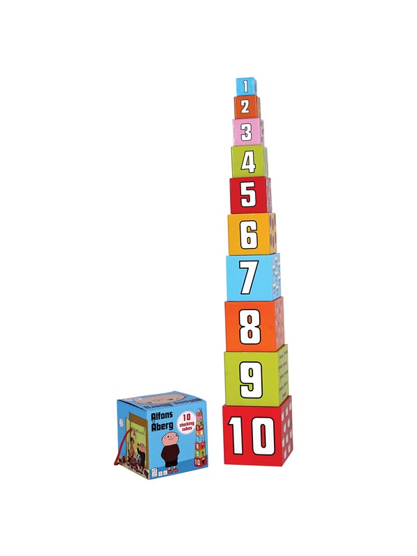 Barbo Toys Alfons Åberg Stapelblokken 10 stuks