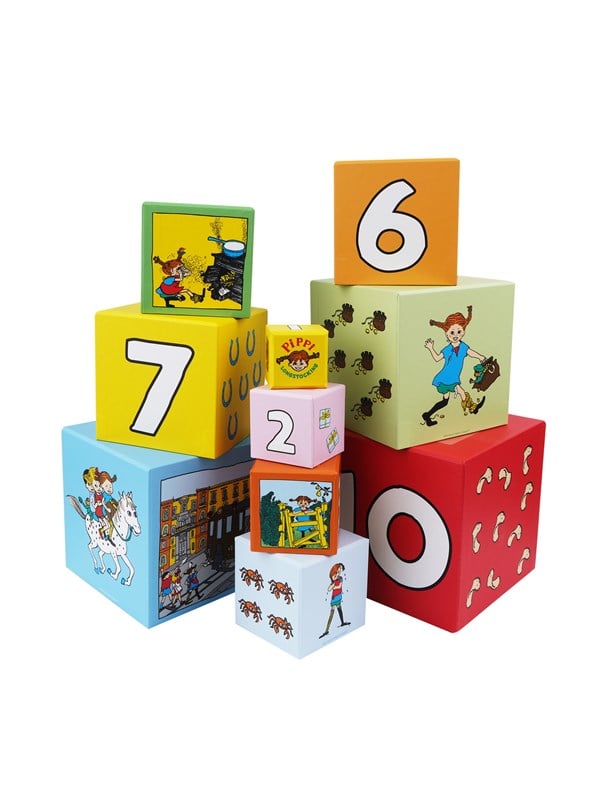 Barbo Toys Pippi - Stacking Cubes
