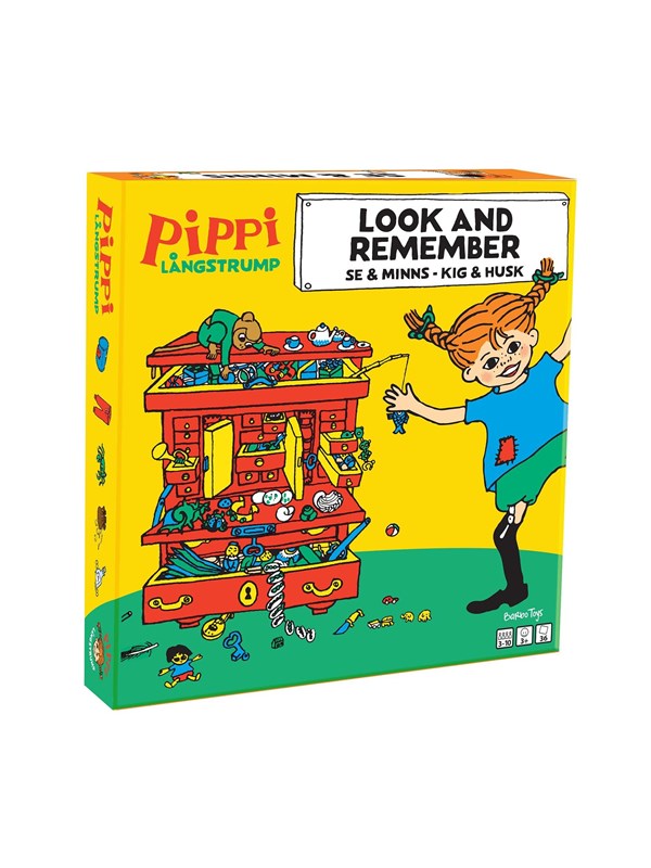 Barbo Toys Pippi Langkous Kijk en Onthoud