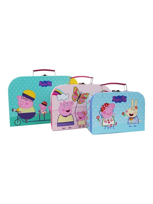 Peppa Pig 3 suitcase set
