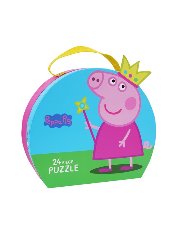 Barbo Speelgoed Peppa Pig - Puzzelkoffer - Peppa Prinses.