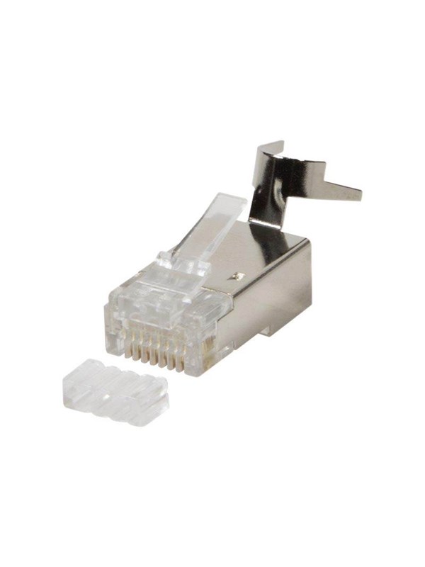 LogiLink RJ45 modular plug Cat.8.1/Cat.6A shielded 10 pcs.