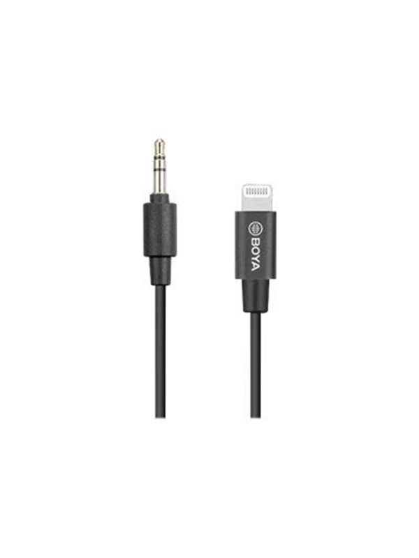 BOYA BY-K1 - Lightning Aan headphone jack AV / multimedia paneel - 20 cm