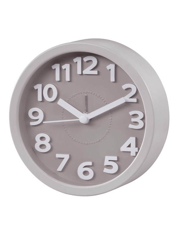 Hama "Retro" Alarm Clock round taupe