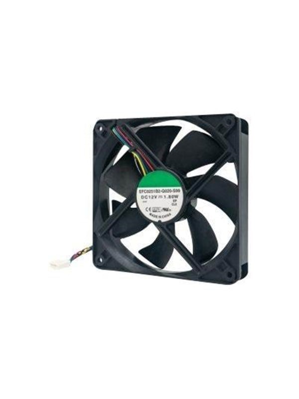 QNAP Fan 120x120x25mm 12V 4PIN 2200 RPM - Case ventilator - 120mm - Black