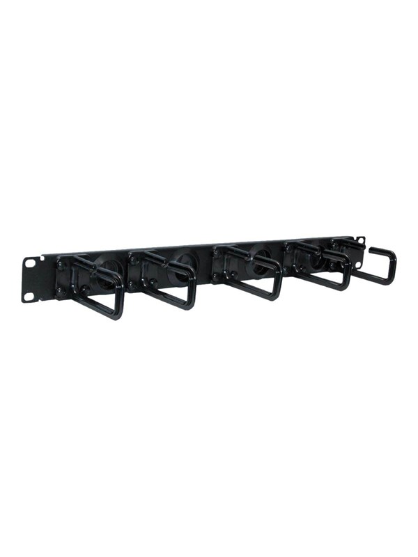 Tripp Lite Rack Enclosure Cabinet Horizontale Kabelring Flexibel 1URM - rack kabelbeheer kit - 1U