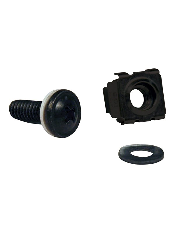 Tripp Lite Rack Enclosure Cabinet Square Hole Hardware Kit Screws Washers - rack screws nuts and washers