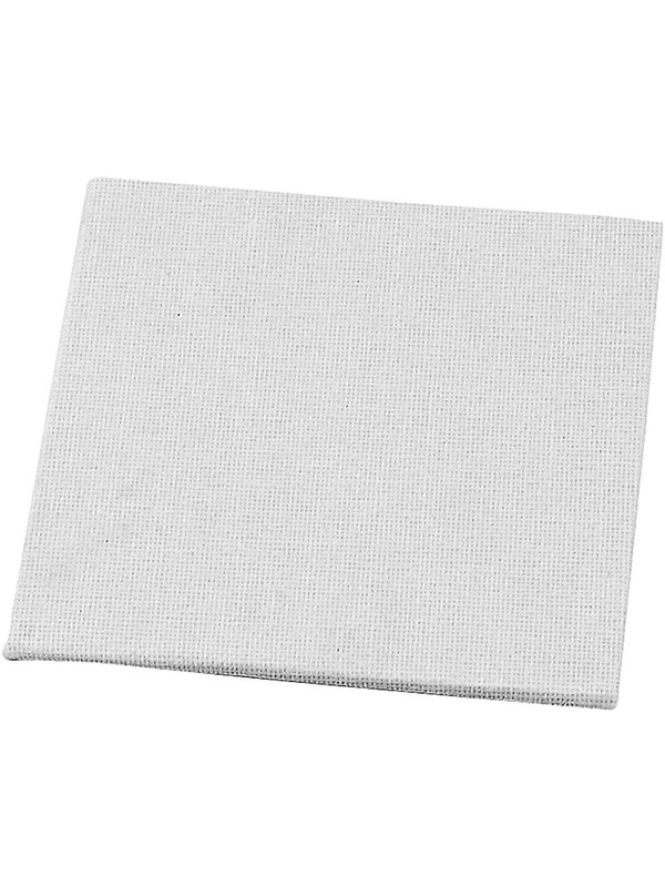 Creativ Company Canvas Panel Wit 280gr 10x10cm