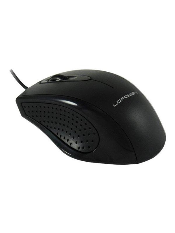 LC Power M710B - Muis - Optisch - 3 knoppen - Zwart