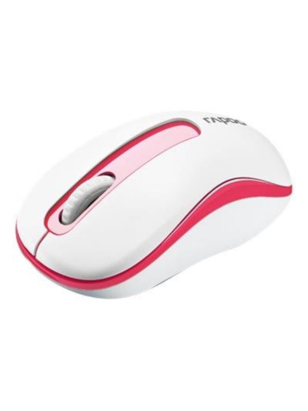 RAPOO M10 PLUS - Muis - Optisch - 3 knoppen - Rood
