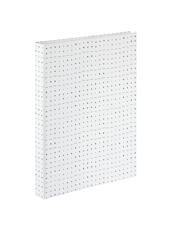 Hama "Graphic" Spiral Album 19 x 24.5 cm 40 Wit Pages Squares