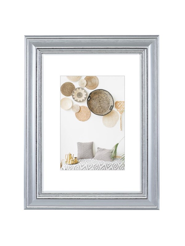 Hama "Lobby" Plastic Frame silver 30 x 40 cm