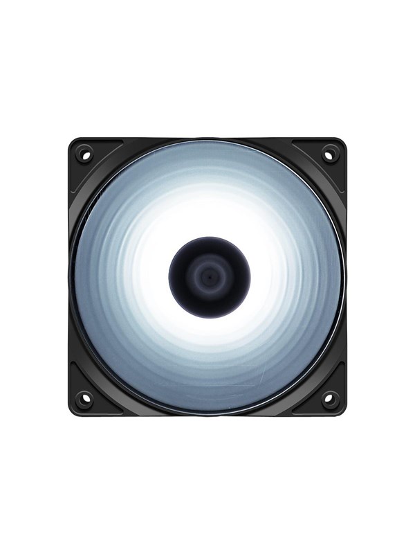 DeepCool 120W Single Colour White LED 120mm Fan, Hydro Bearing