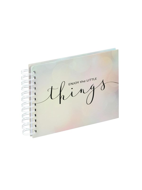 Hama "Letterings" Spiral Album 24x17 cm 50 Wit Pages Enjoy