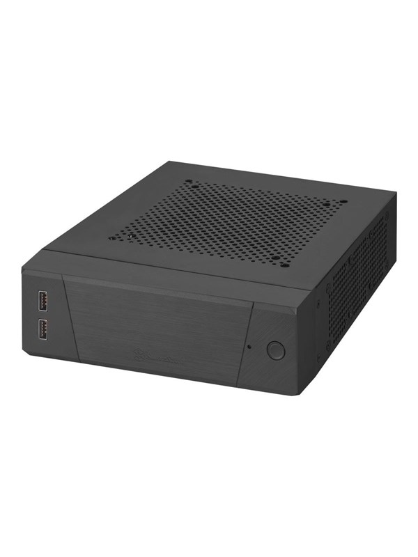 SilverStone MILO ML10 - Case - Ultra small form factor - Zwart