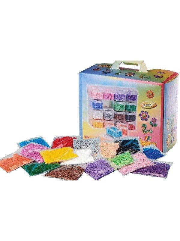Hama Midi Opbergdoos Set 16 pcs incl. 16.000 Kralen