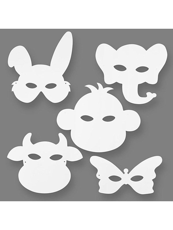 Creativ Company Craft Masks Dieren 16st.