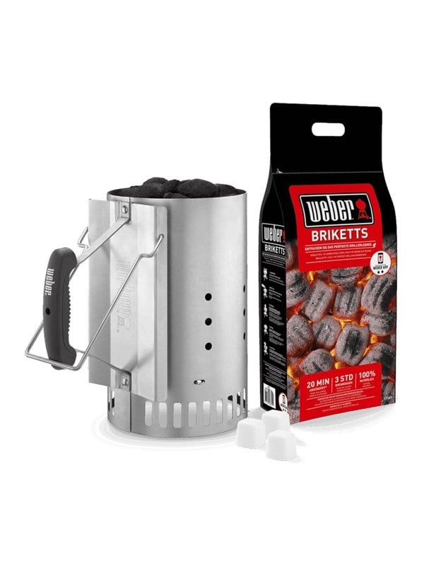 Weber Rapidfire Chimney Starter Set