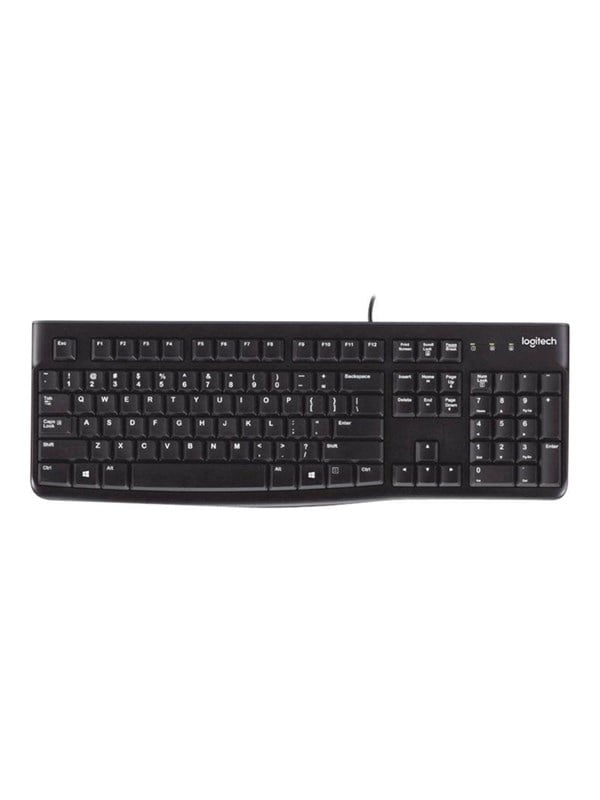 Logitech K120 - Toetsenbord - Spanish - Toetsenbord - Spaans - Zwart