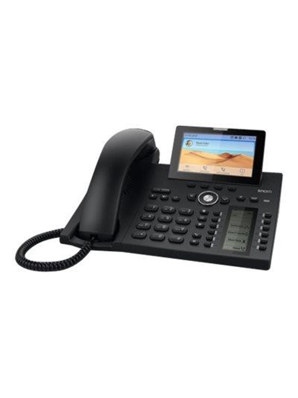 Snom D385N IP-telefoon Zwart 12 lijnen TFT