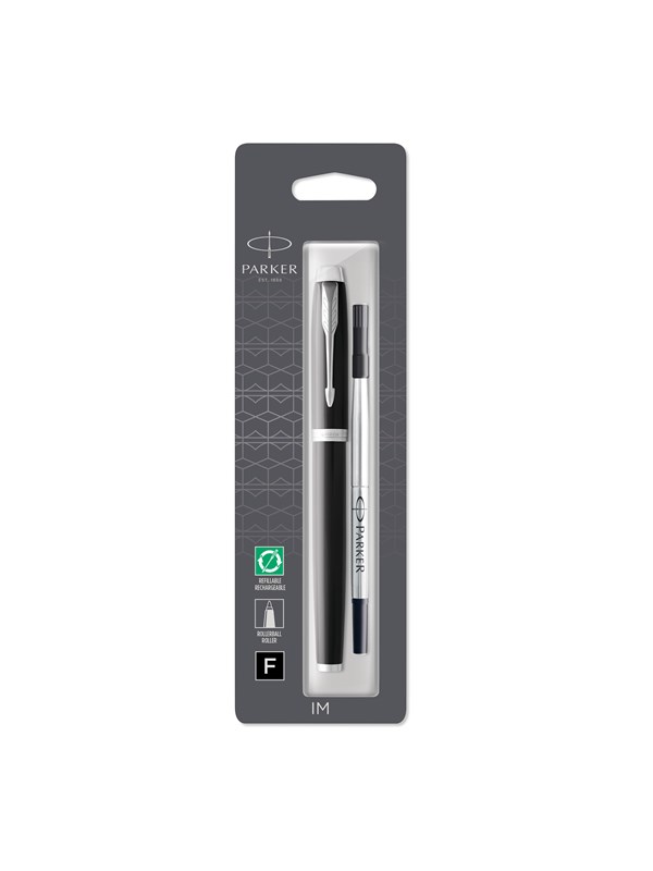 Parker IM - Rollerball pen - Zwart - fine