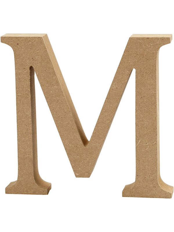 Creativ Company Letter M MDF 8cm 1pc.