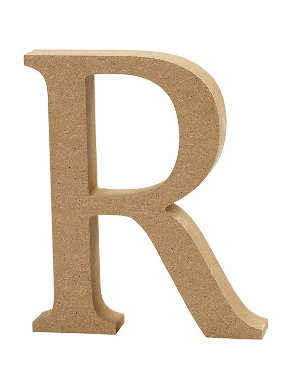 Creativ Company Letter R MDF 8cm 1pc.