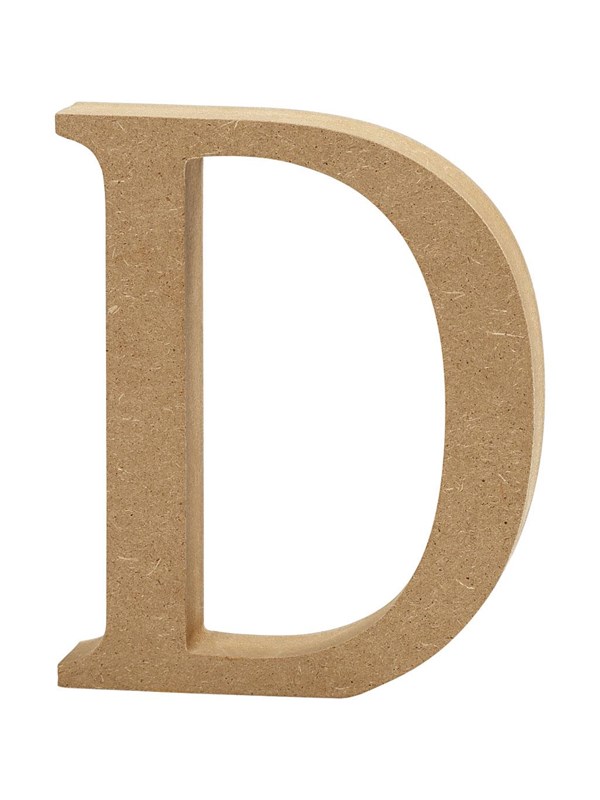 Creativ Company Letter D MDF 8cm 1pc.