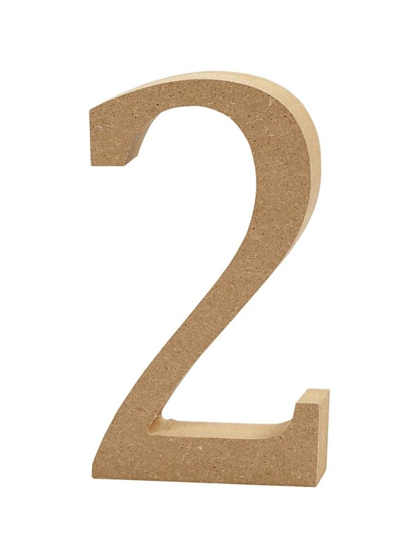 Creativ Company Number 2 MDF 13cm 1pc.