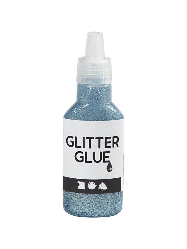Creativ Company Glitter glue Lichtblauw 25ml