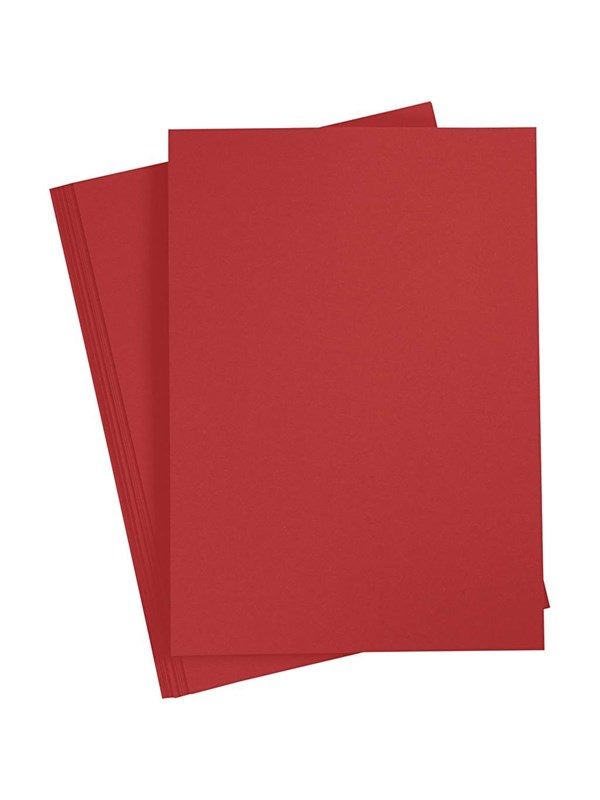 Creativ Company Papier Rood A4 80gr 20pcs.