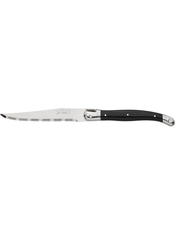 Jean Dubost Mes zwart 1,2 mm Laguiole